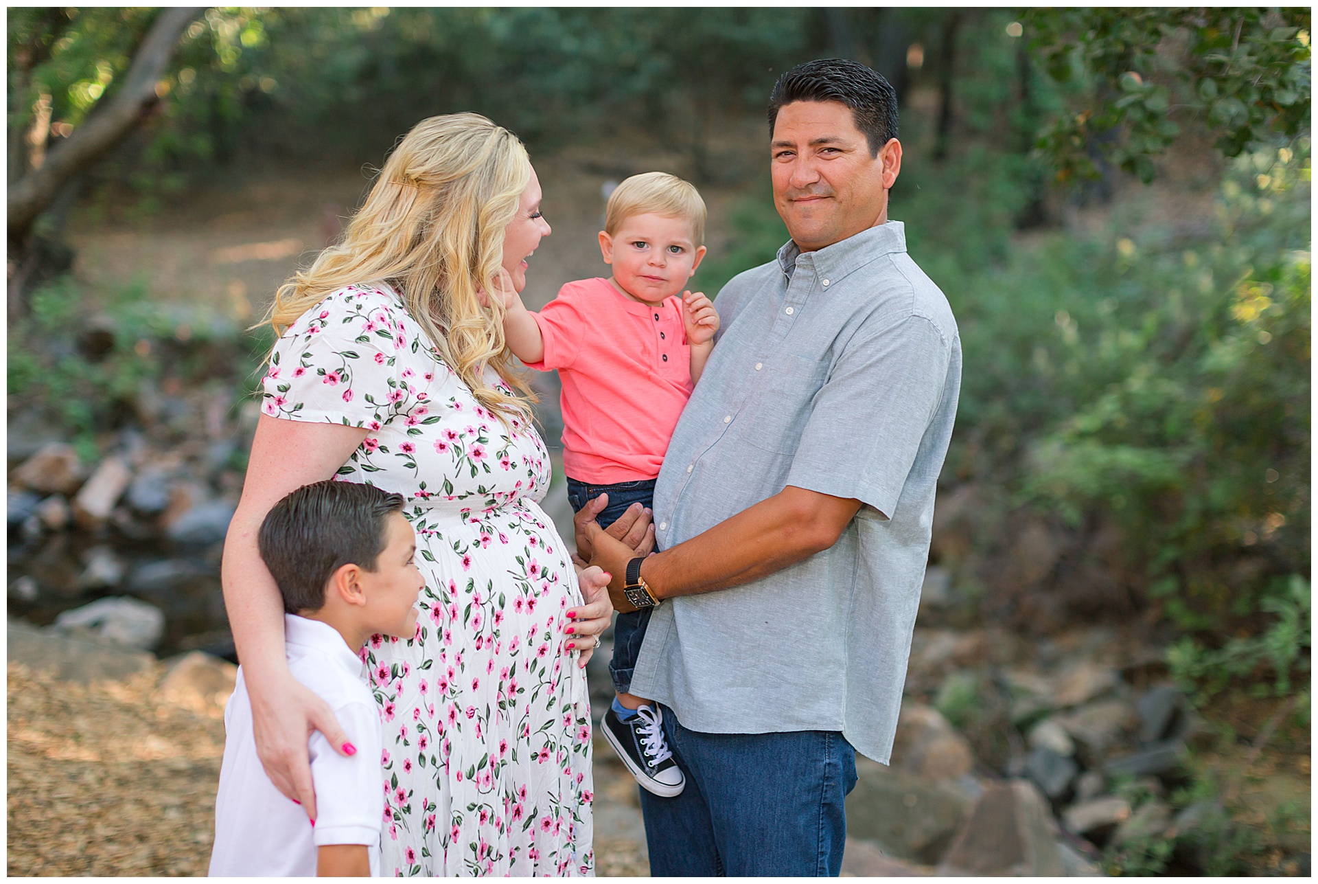 Lifestyle Family Session at home in gilbert arizona